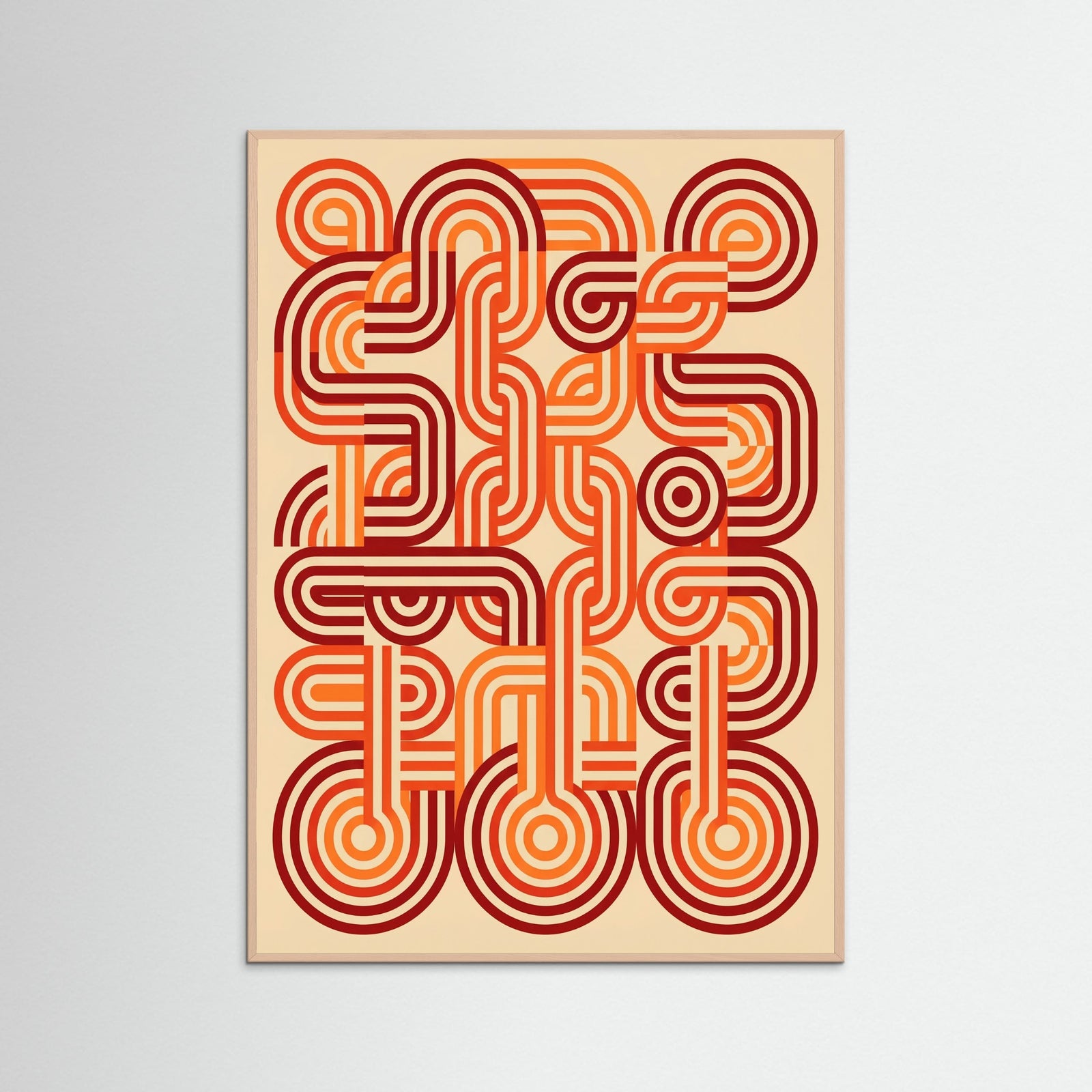 Rose Wood Retro Curves