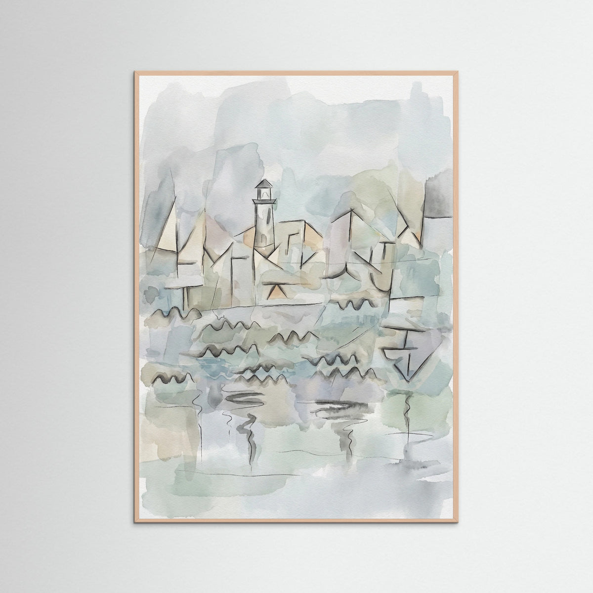 Rose Wood Rhine Waterscape