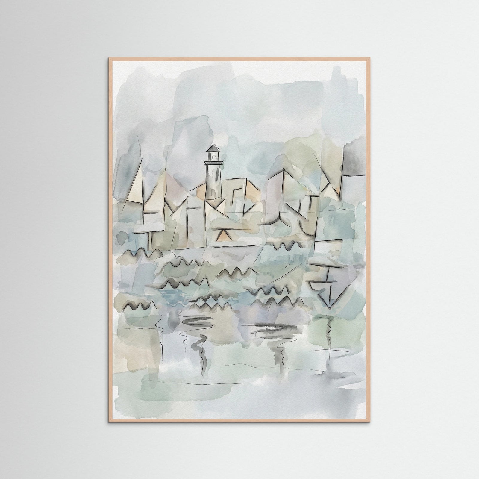 Rose Wood Rhine Waterscape