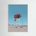 Poster Roy's Motel Cafe Retro Sign – poster e stampa artistica