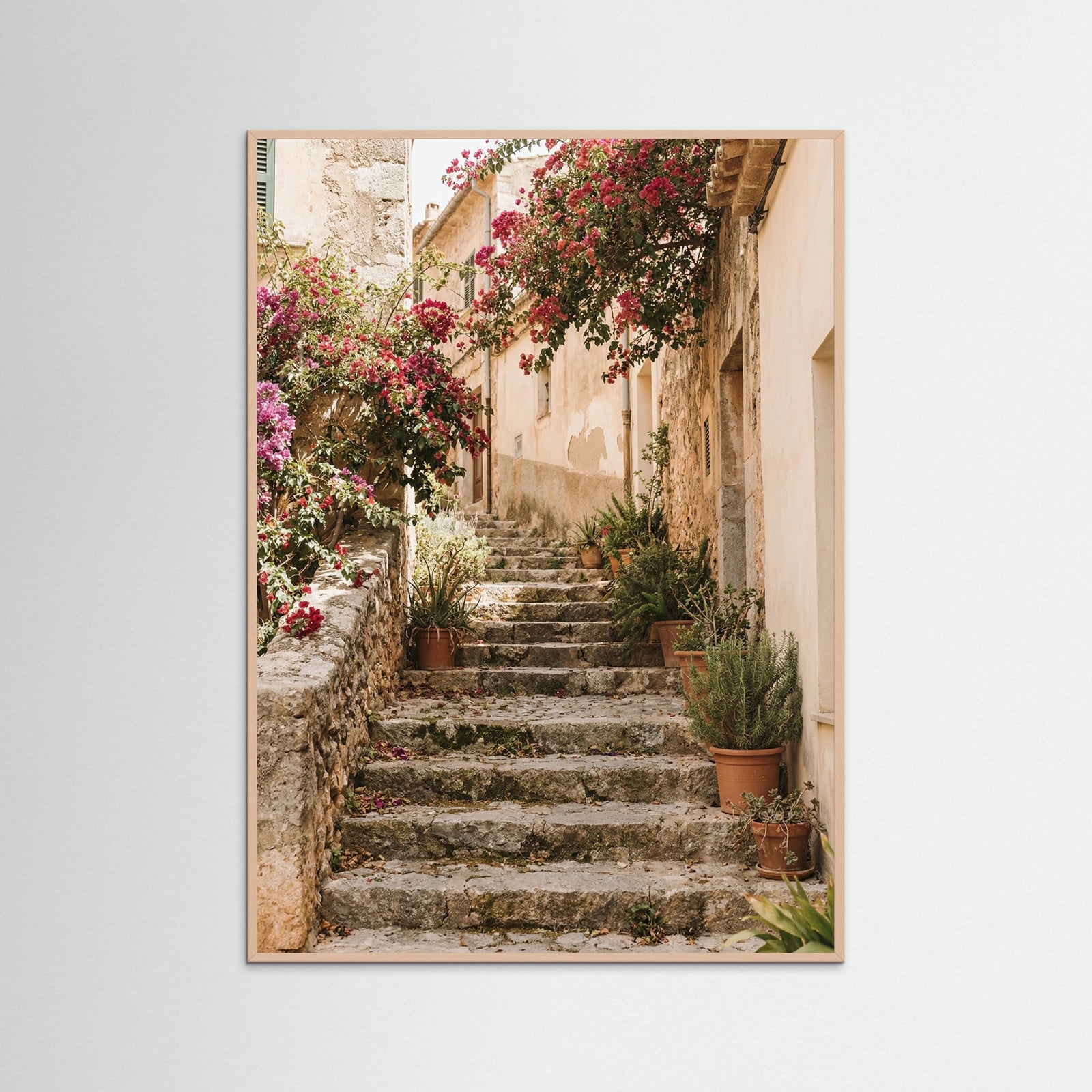 Rose Wood Rustic Green Door