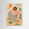 Rose Wood Rustic Serenity