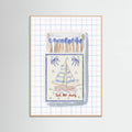Sail me away Poster – poster och konsttryck