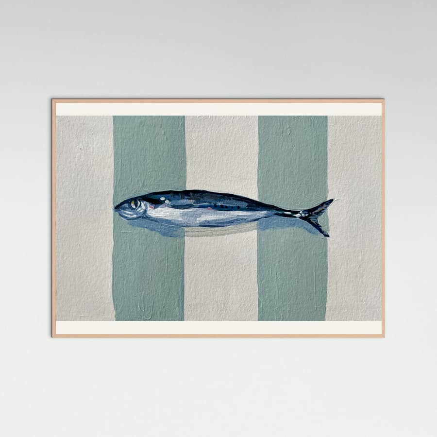 Salt & Stripe Poster – plakat og kunsttryk