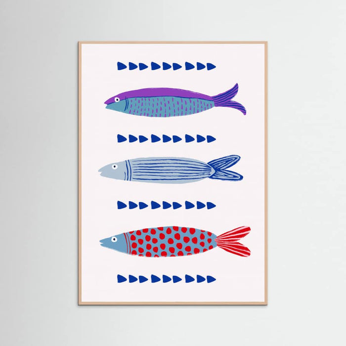 Sardines Poster – poster and art print