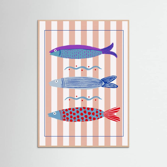 Sardines Poster – poster and art print