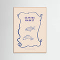 Seafoodmarket -juliste – juliste ja taidepainatus
