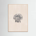 Seashell Poster – plakat og kunsttryk