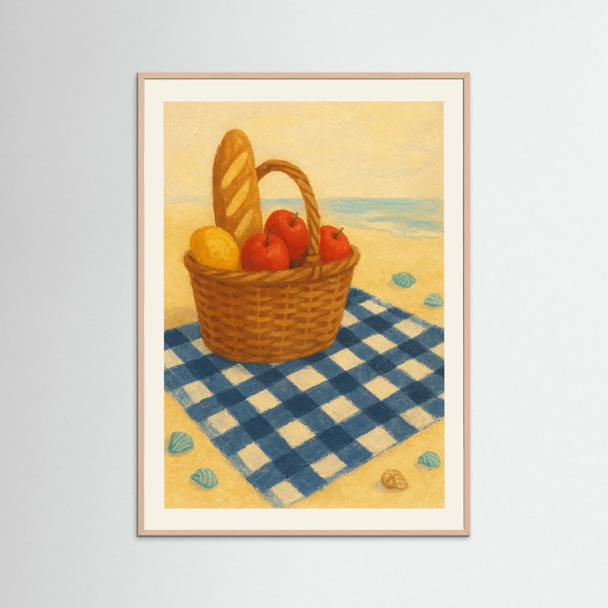 Rose Wood Seaside Picnic