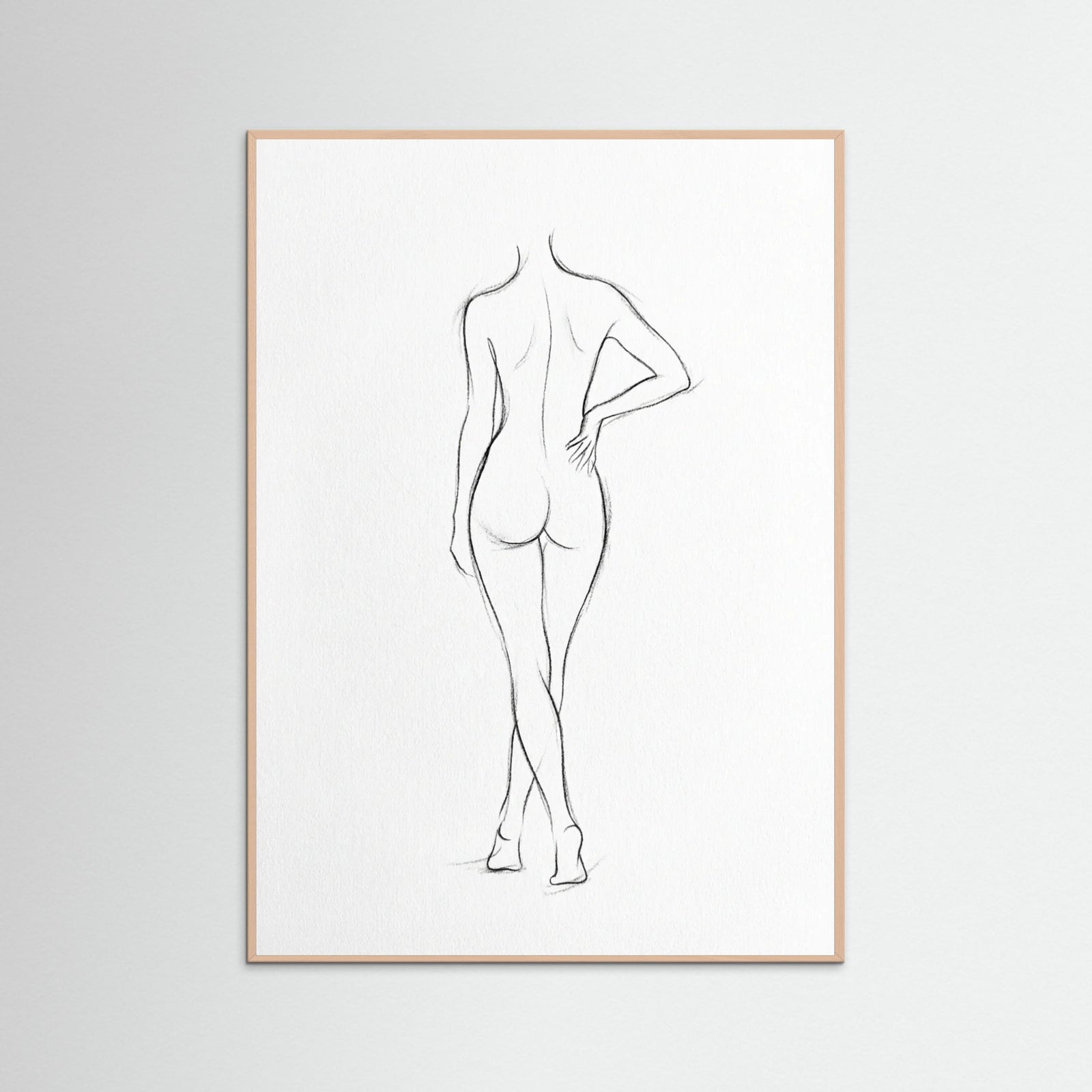 Rose Wood Seated Serenity