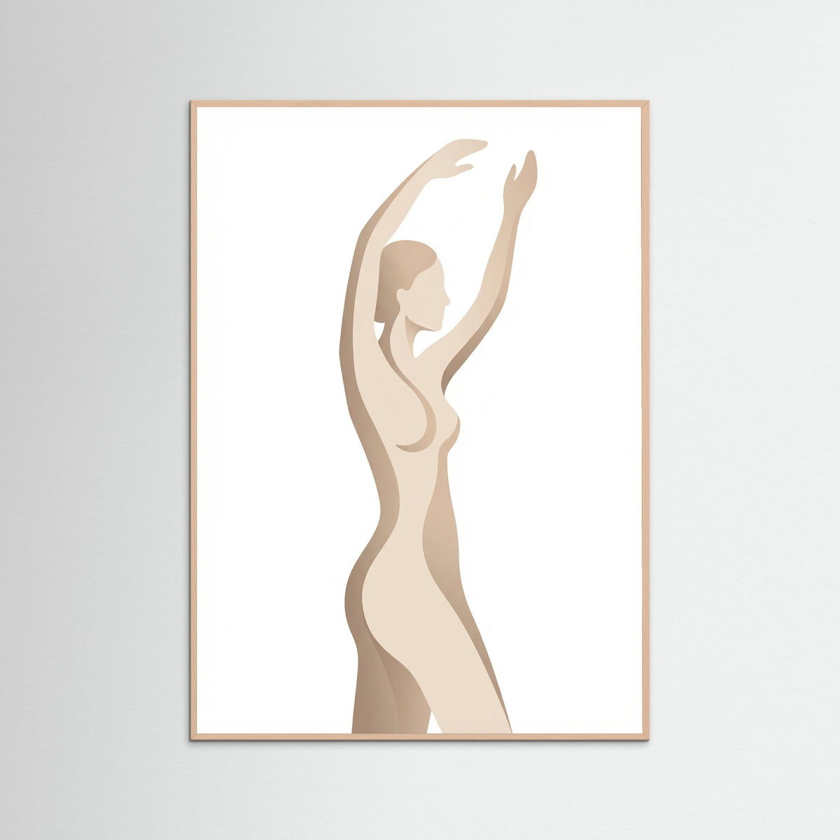 Rose Wood Seated Serenity