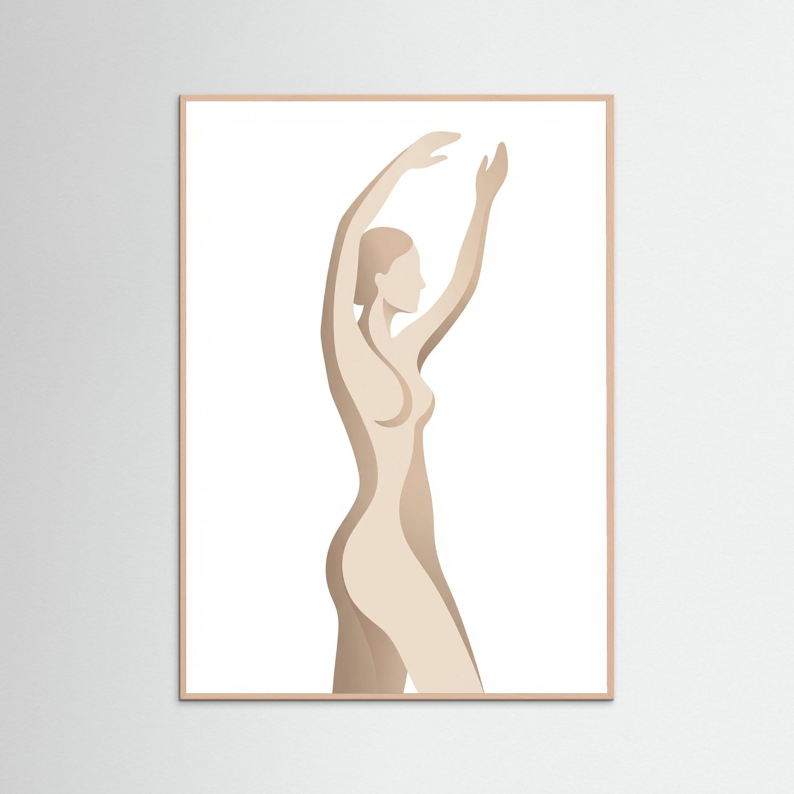 Rose Wood Seated Serenity