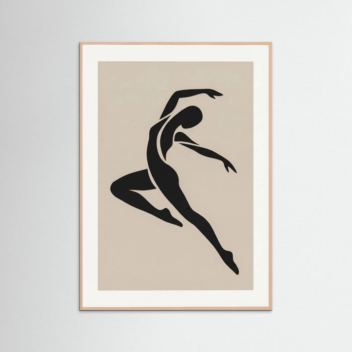 Rose Wood Seated Silhouette