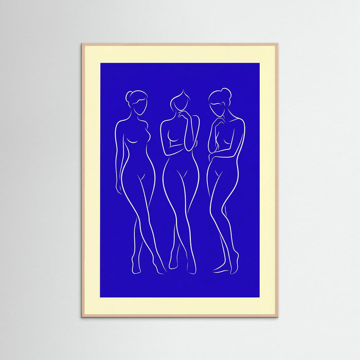 Rose Wood Serene Blue Form