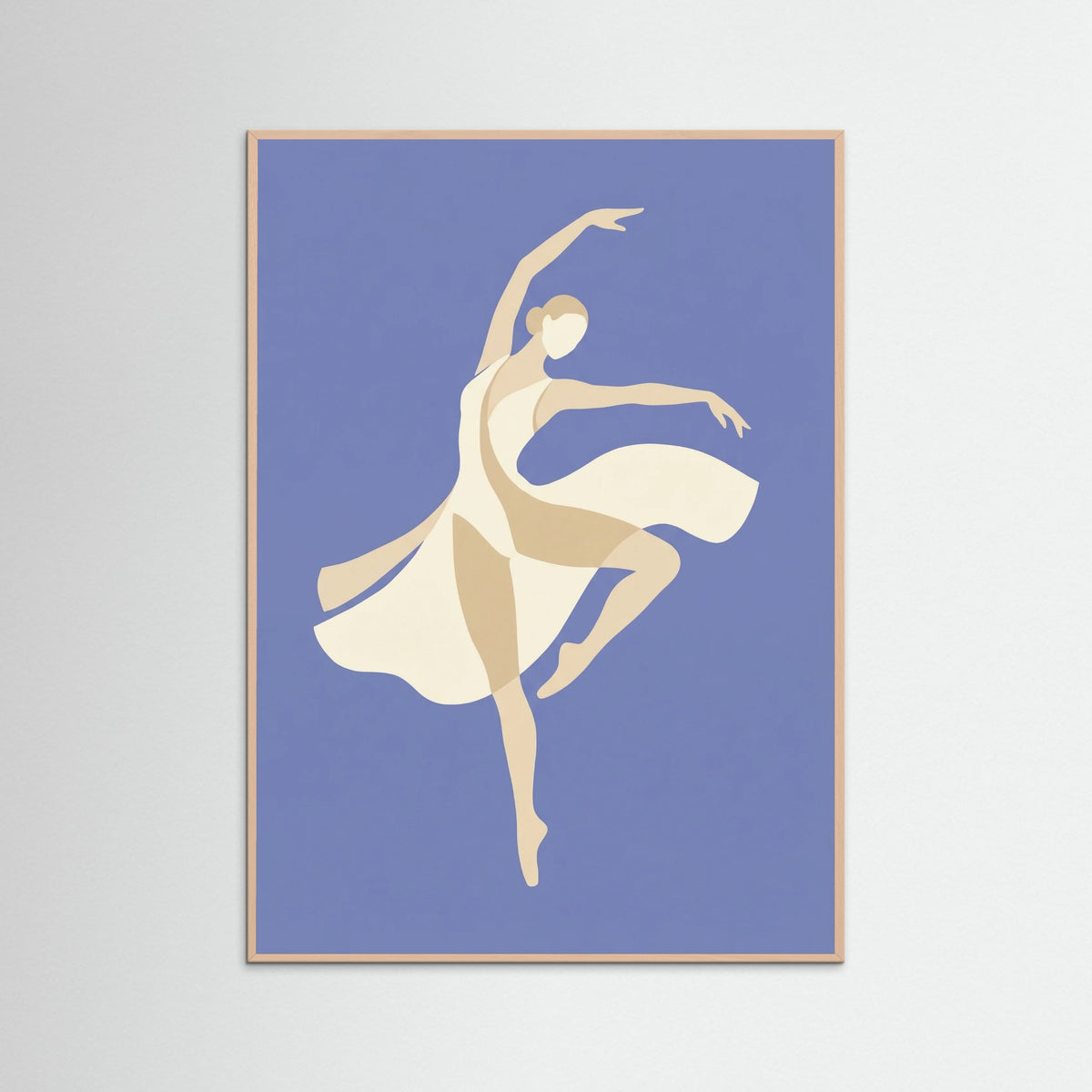 Rose Wood Serene Cutout Figure