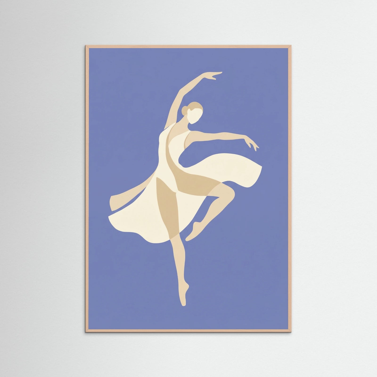 Rose Wood Serene Cutout Figure