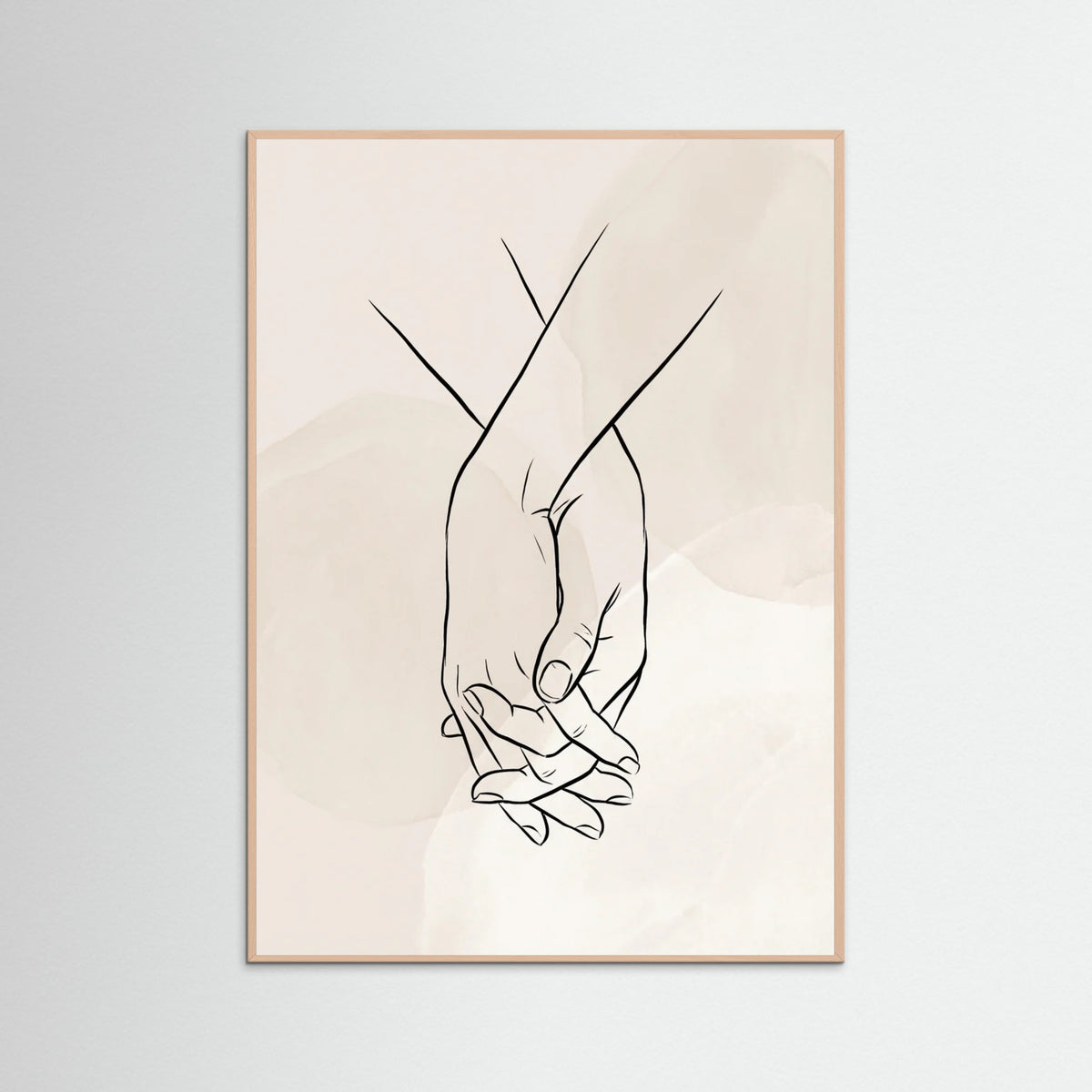 Rose Wood Serene Silhouette