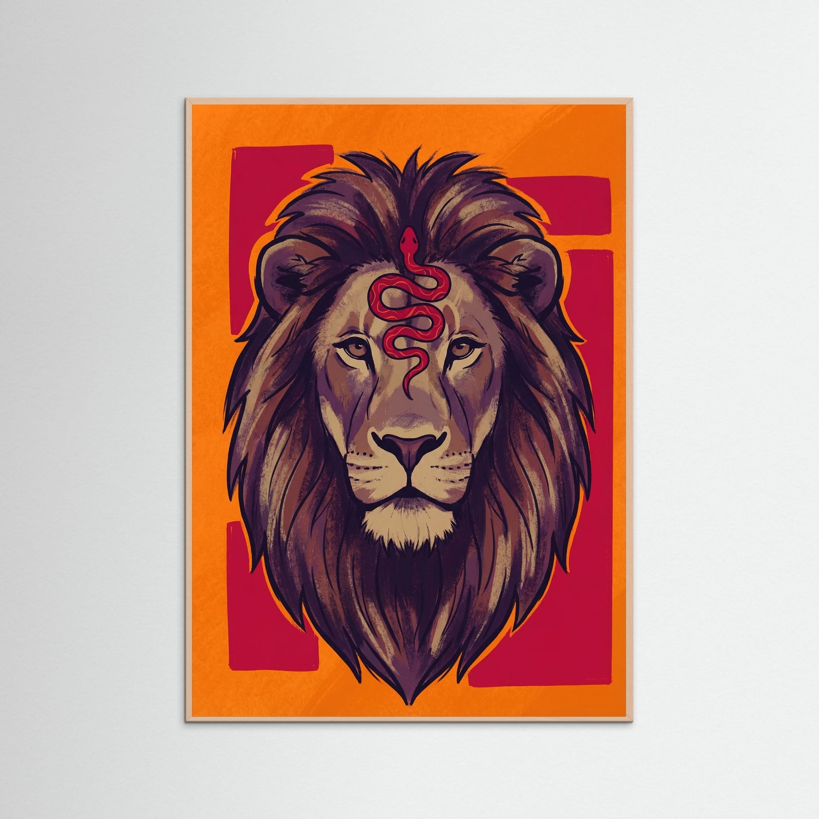 Rose Wood Serpents Crown