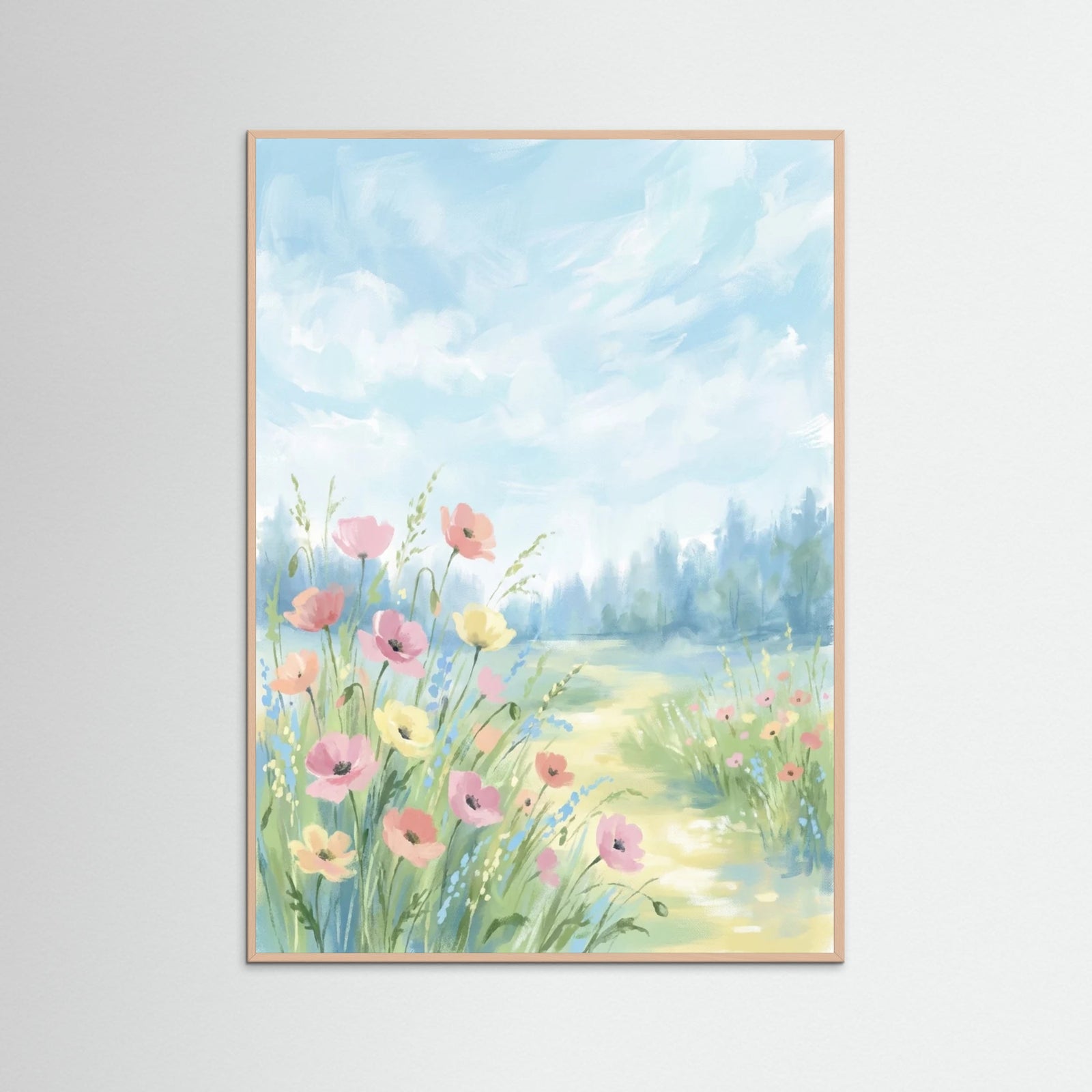 Rose Wood Sky Bloom