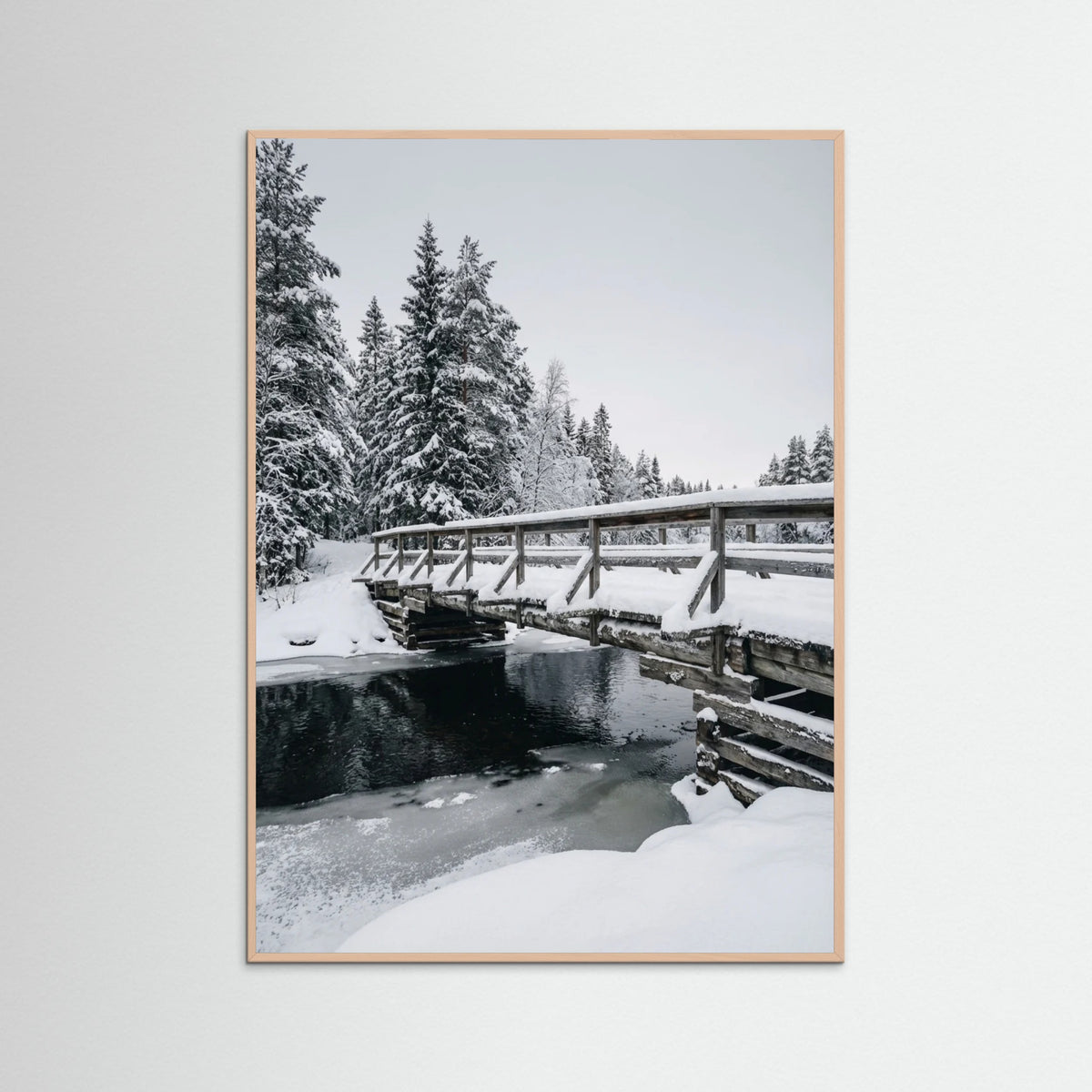 Rose Wood Snowy Sanctuary