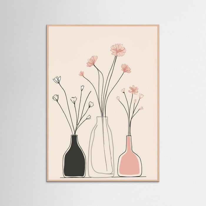 Rose Wood Soft Floral Arrangement