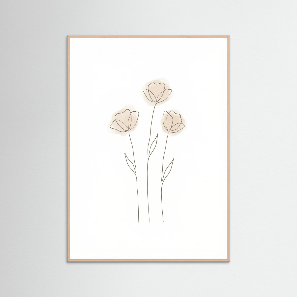 Rose Wood Soft Petal Sketch