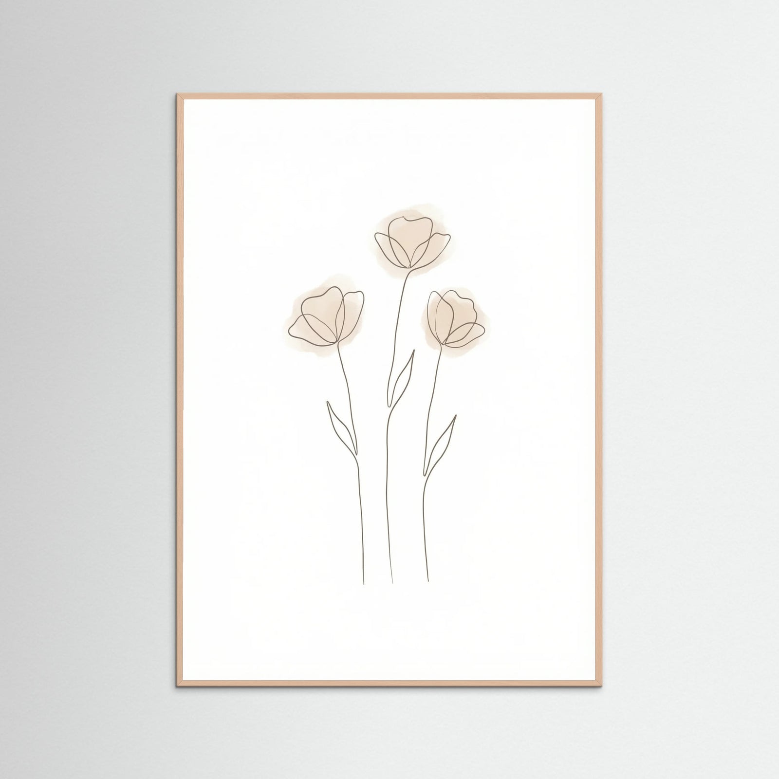 Rose Wood Soft Petal Sketch