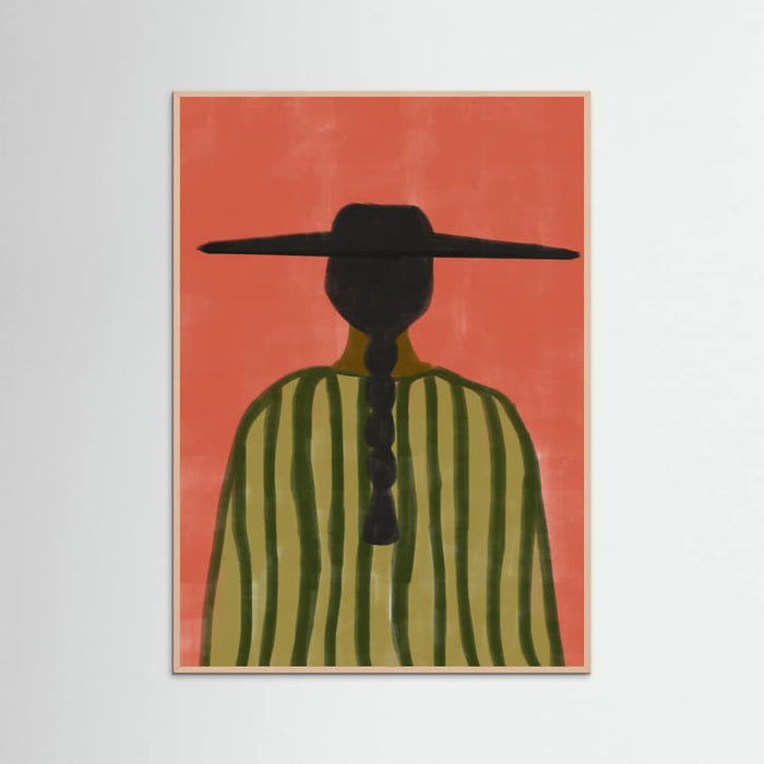 Rose Wood Southwester Woman No.2 Poster