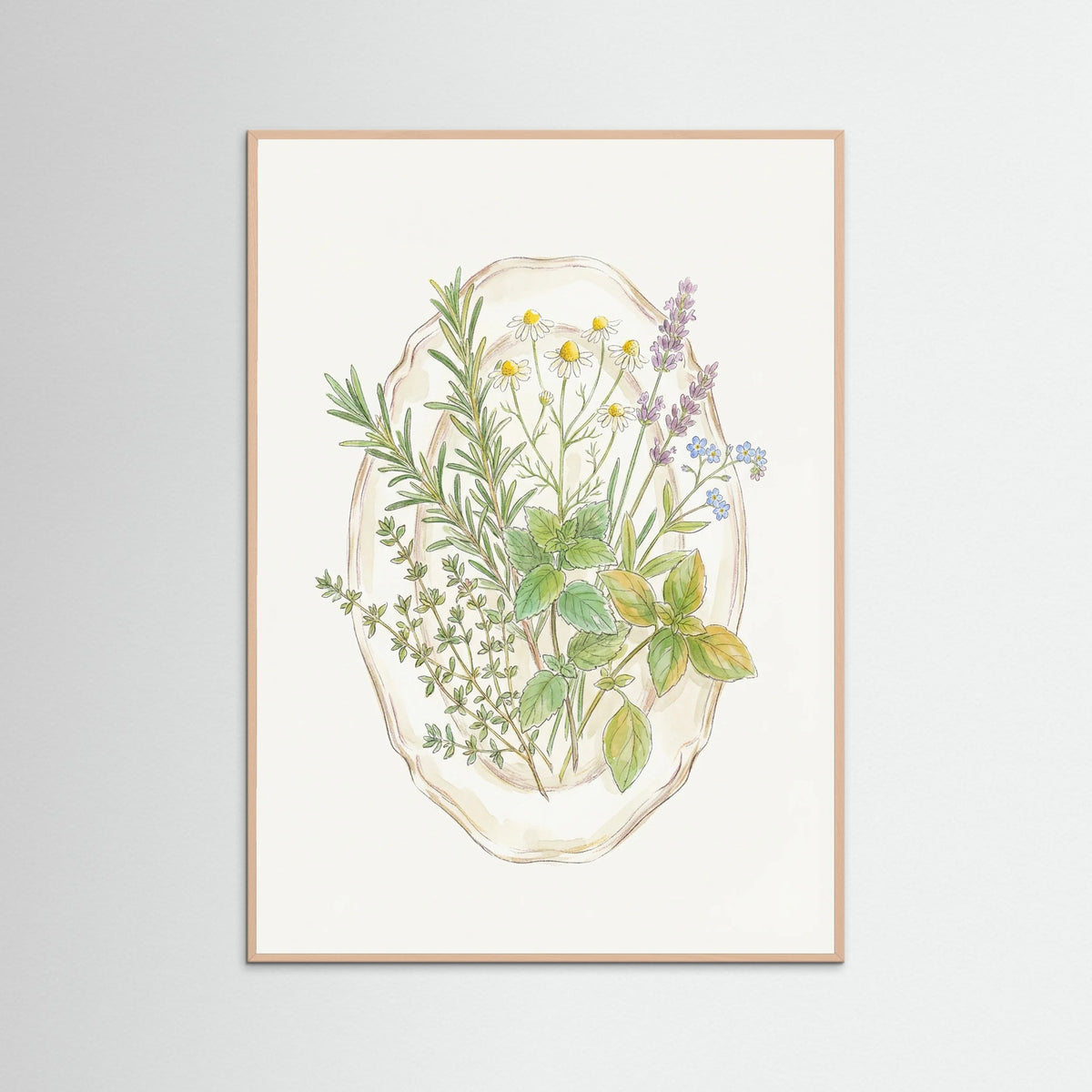 Rose Wood Spring Bloom Vase