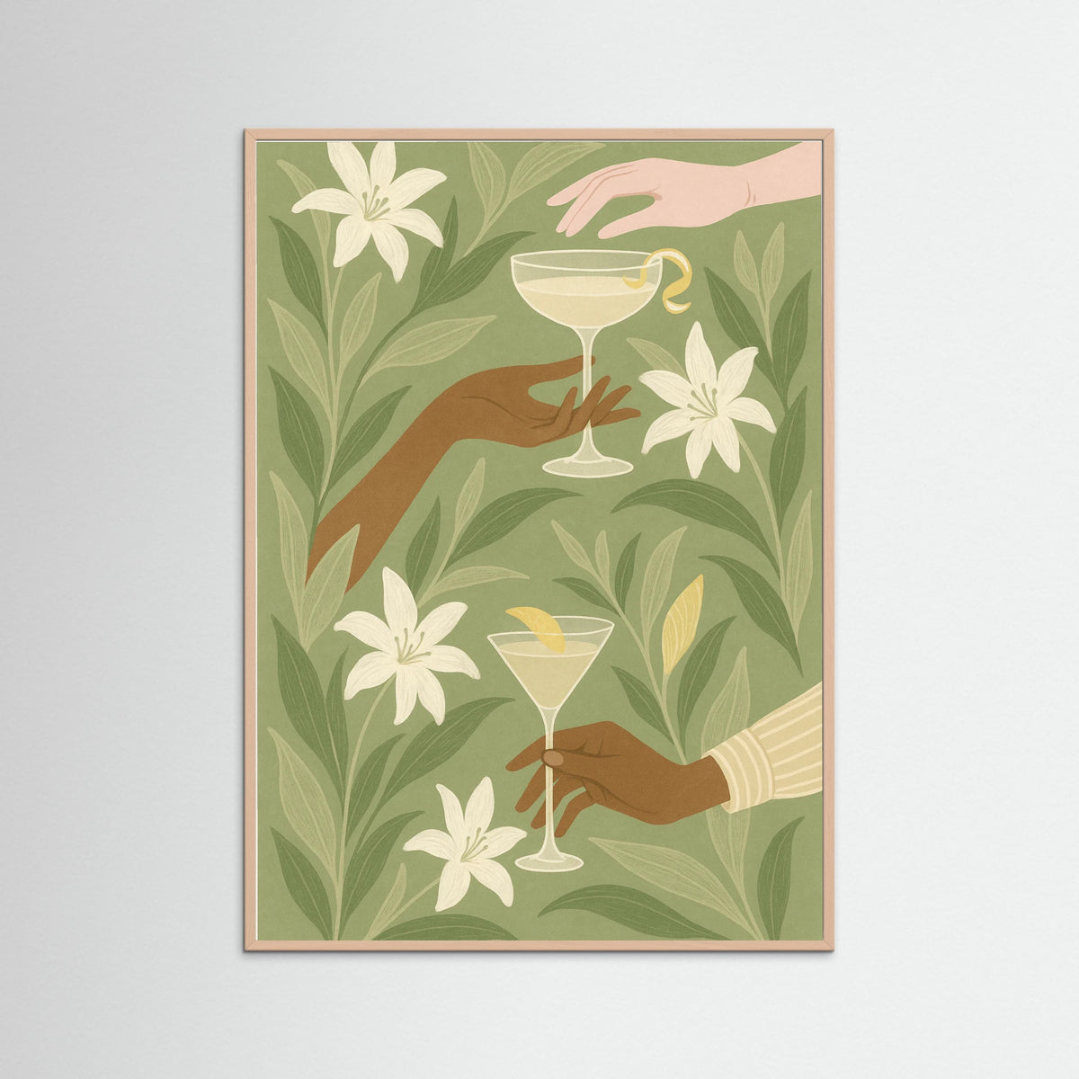 Rose Wood Spring Cocktail