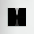 Rose Wood Square Blue Aperture