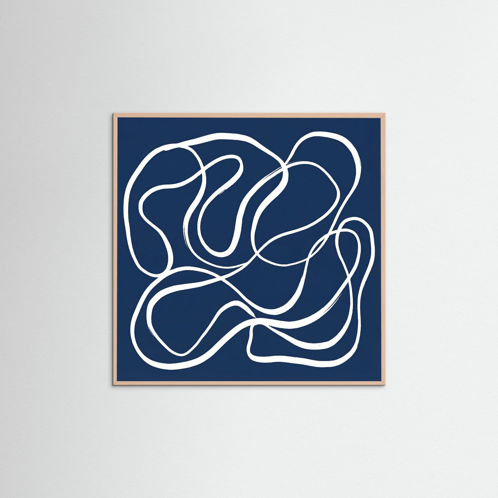 Rose Wood Square Blue Enclosure