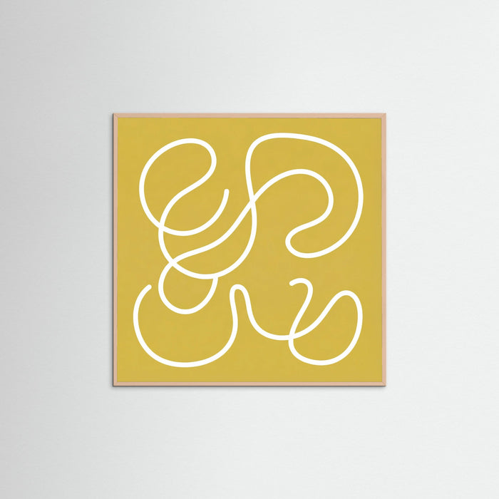 Rose Wood Square Curved Form