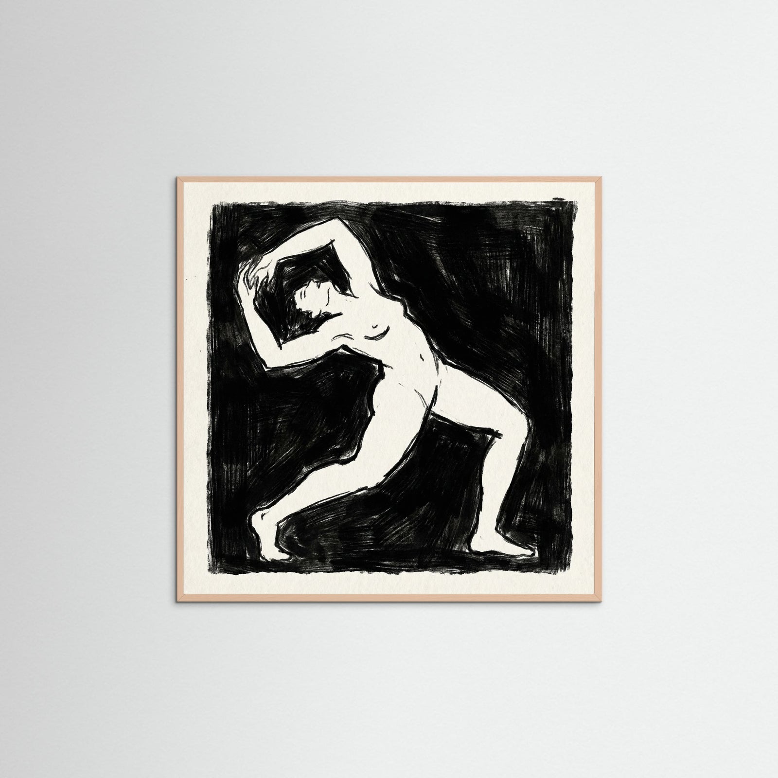 Rose Wood Square Dark Confrontation