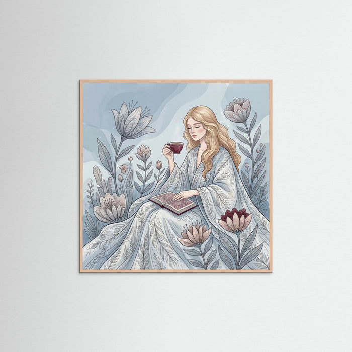 Rose Wood Square Elegant Reverie