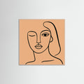 Rose Wood Square Fluid Face