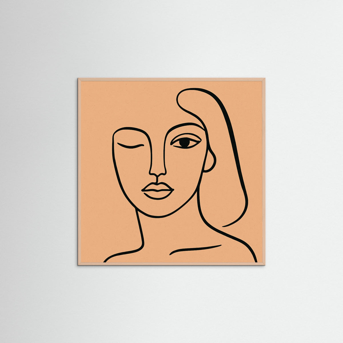 Rose Wood Square Fluid Face