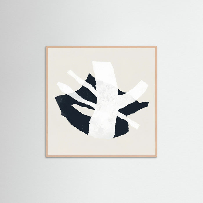 Rose Wood Square Fragmented Balance