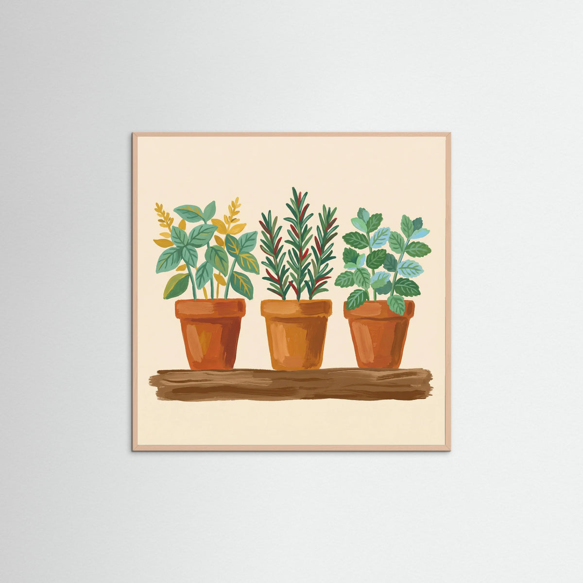 Rose Wood Square Fruity Arrangement