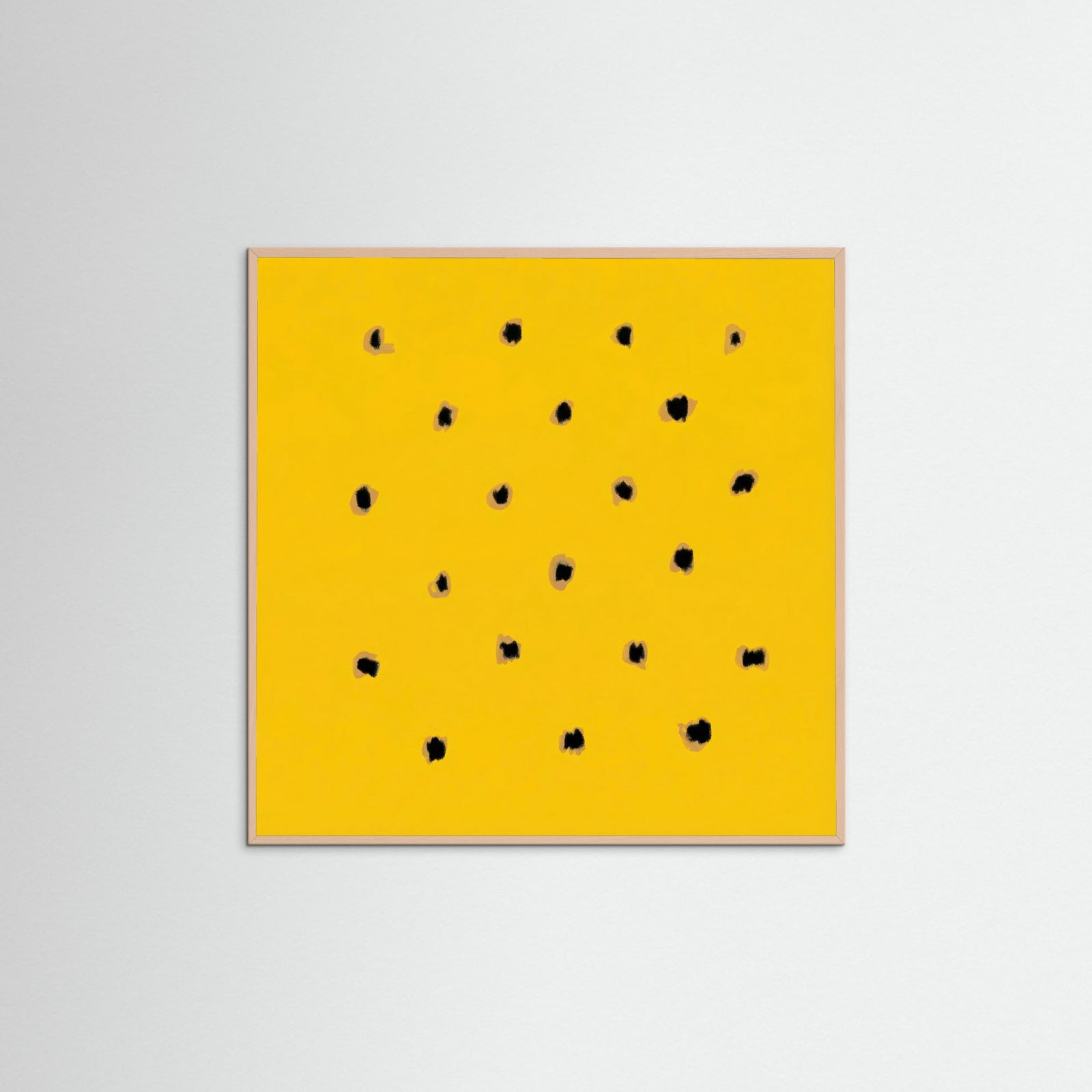 Rose Wood Square Golden Speckles