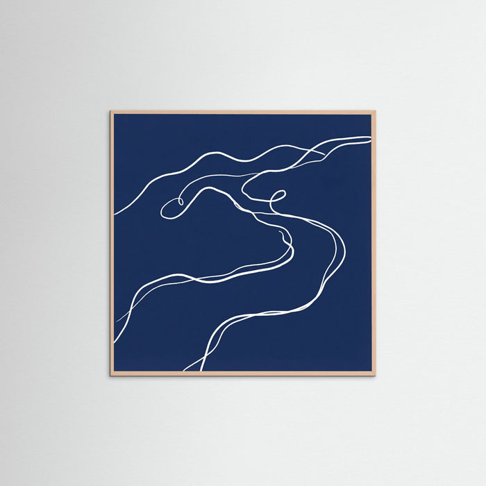 Rose Wood Square Indigo Form