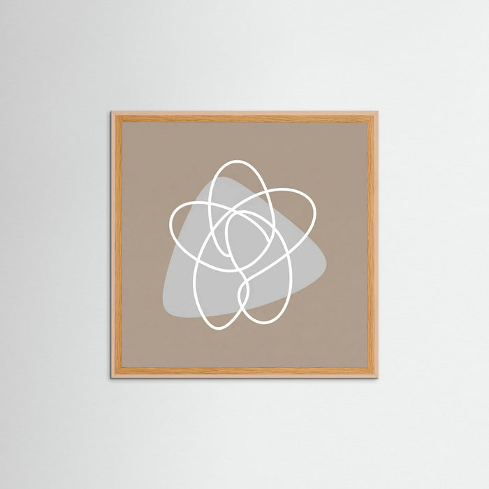Rose Wood Square Organic Flow