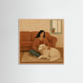 Rose Wood Square Quiet Companionship