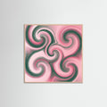 Rose Wood Square Rhythmic Flow