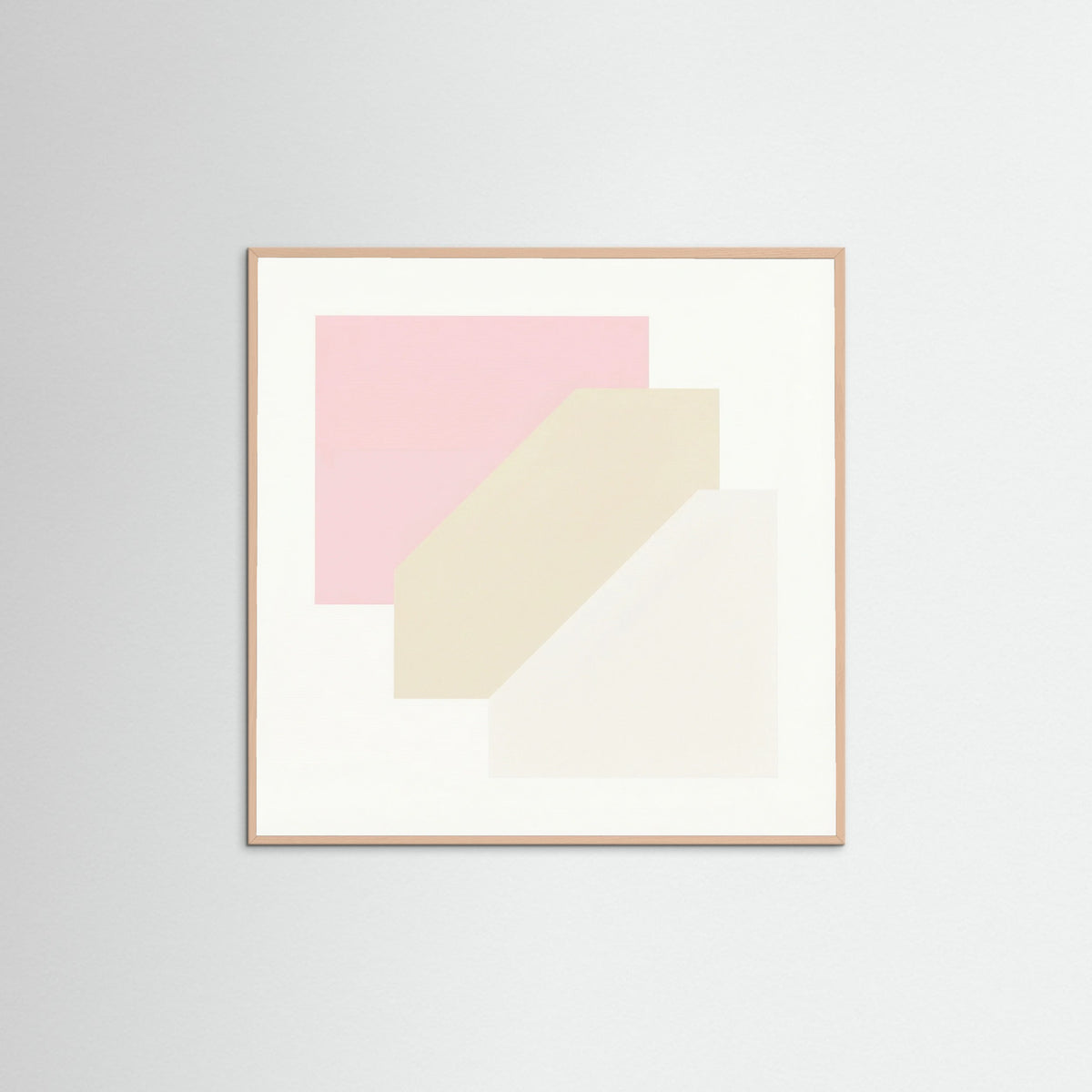 Rose Wood Square Soft Geometry