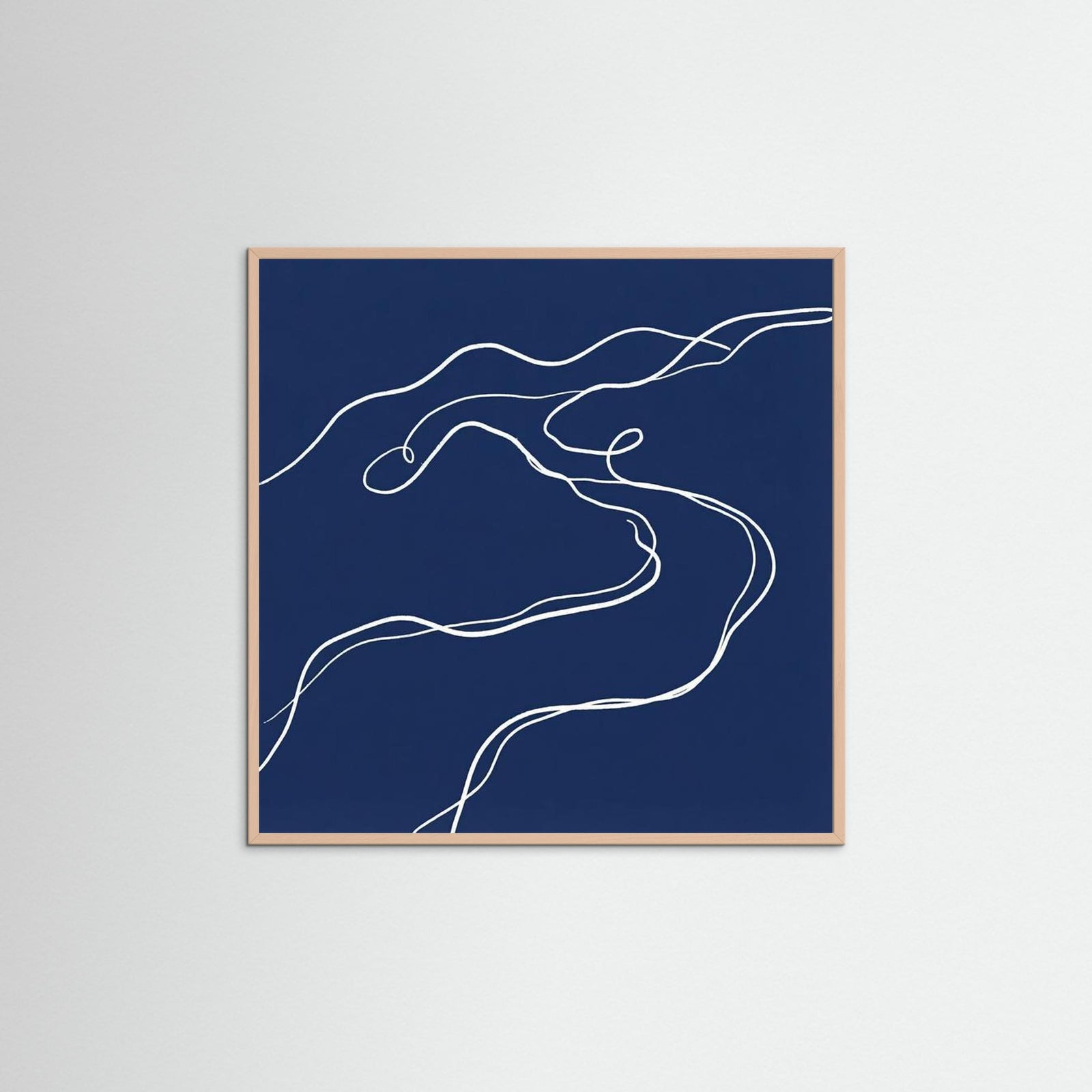 Rose Wood Square Verdant Gesture