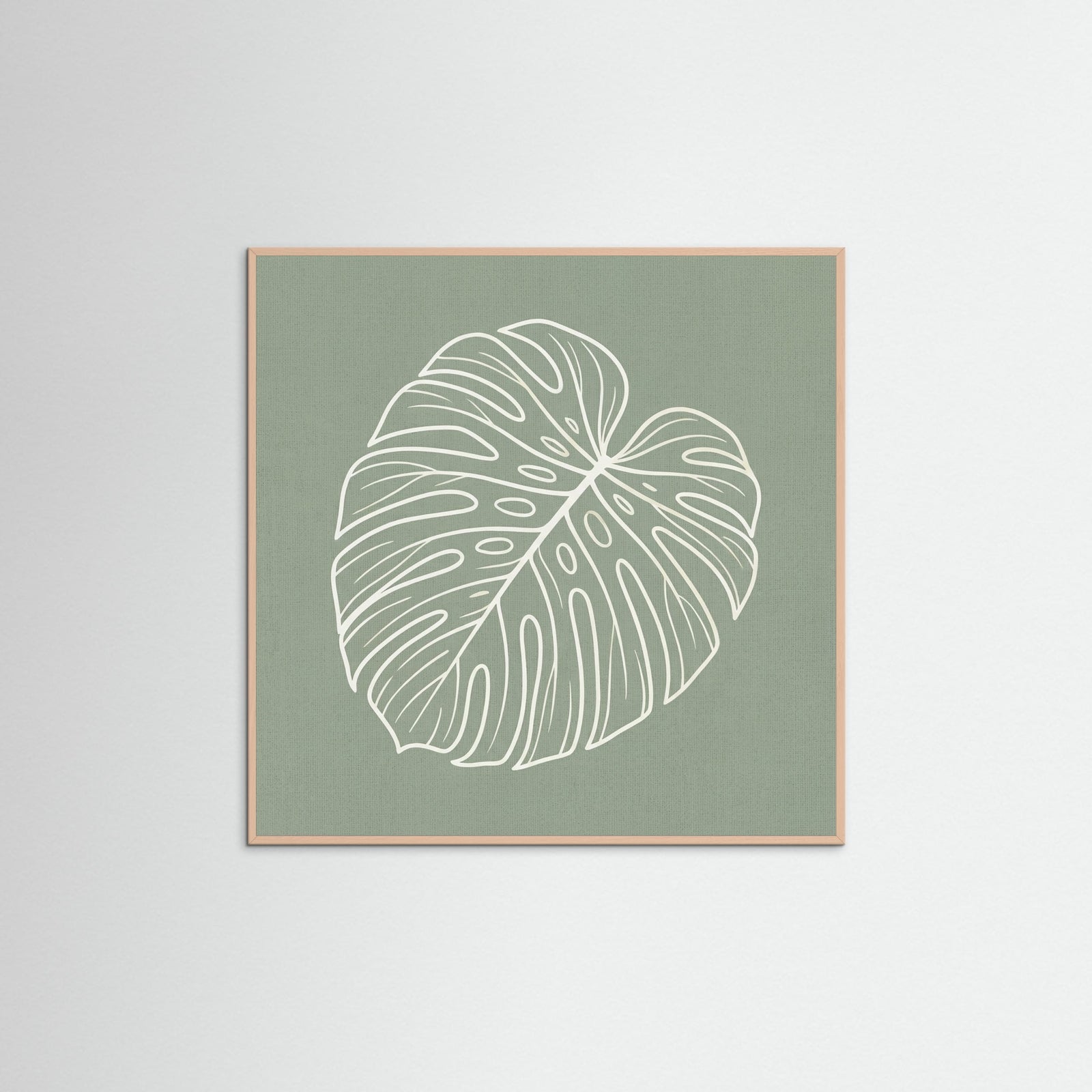 Rose Wood Square Verdant Outline