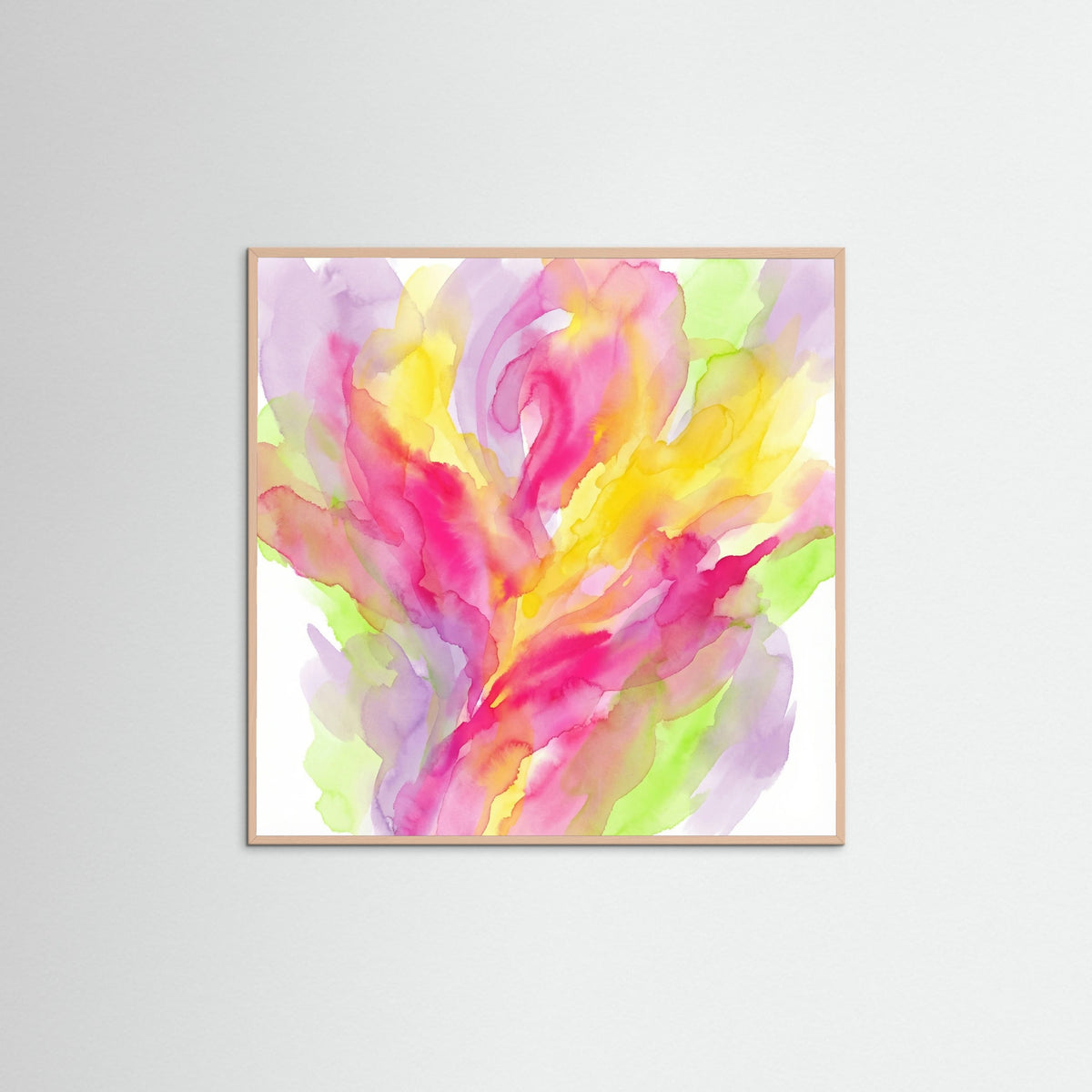 Rose Wood Square Vibrant Luminosity