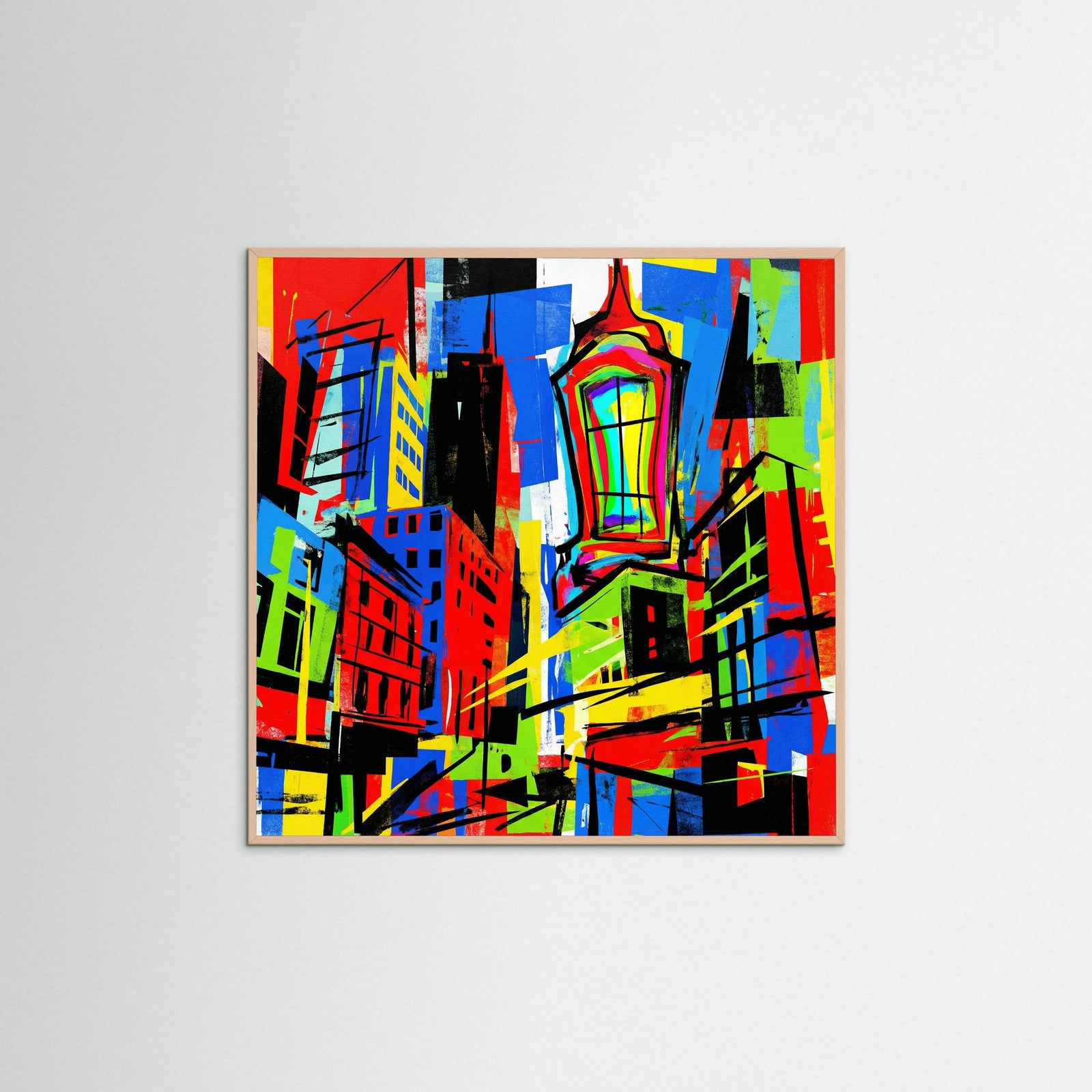 Rose Wood Square Vivid Expression