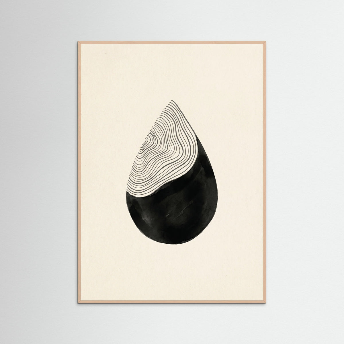 Rose Wood Stacked Crescents